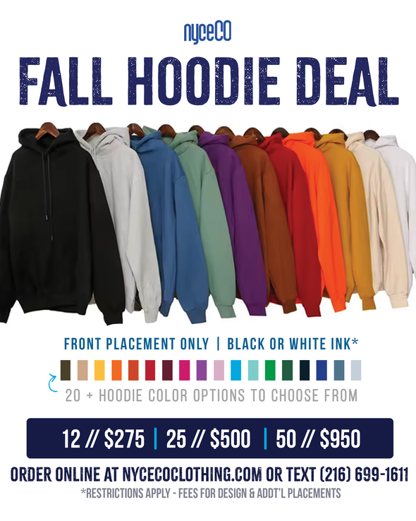 Fall Hoodie Deal - 2024